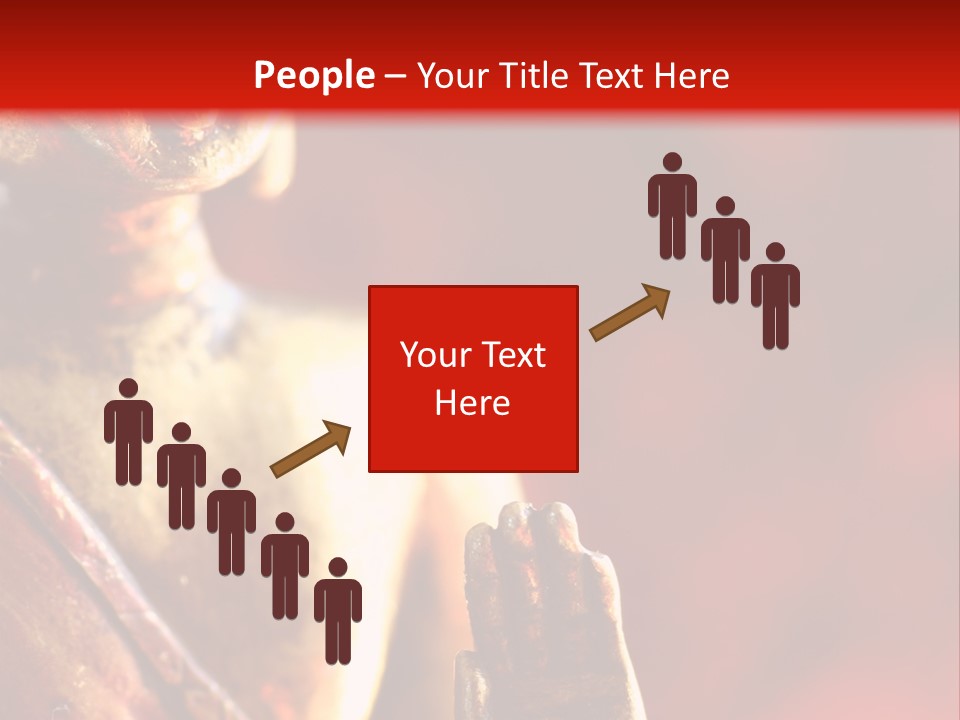 Buddha Statue With Very Shallow Dof. PowerPoint Template