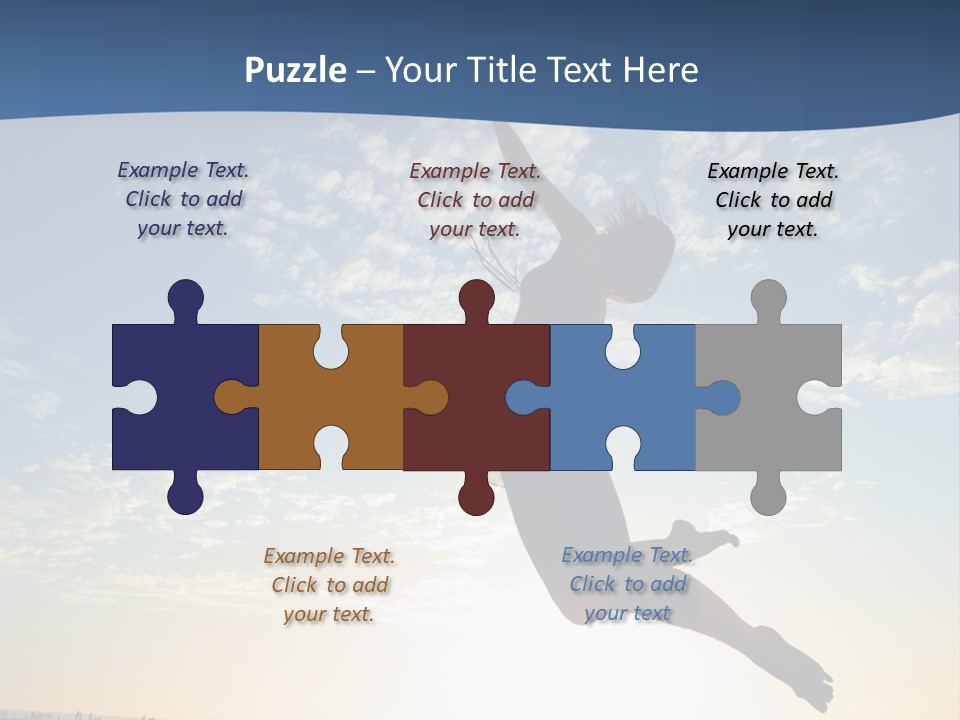 Floating Away PowerPoint Template