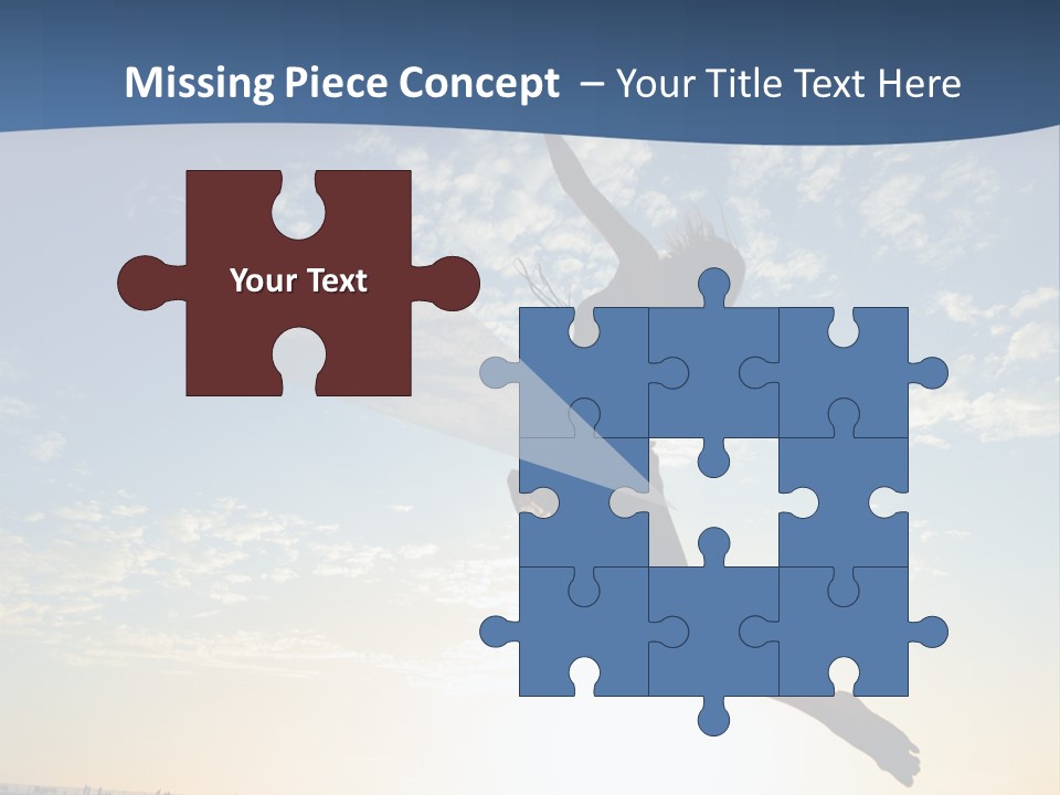 Floating Away PowerPoint Template