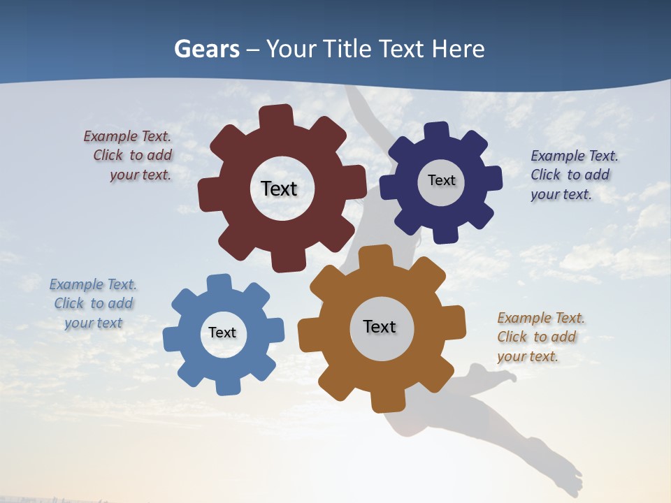 Floating Away PowerPoint Template