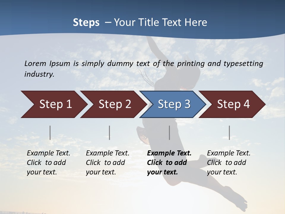 Floating Away PowerPoint Template