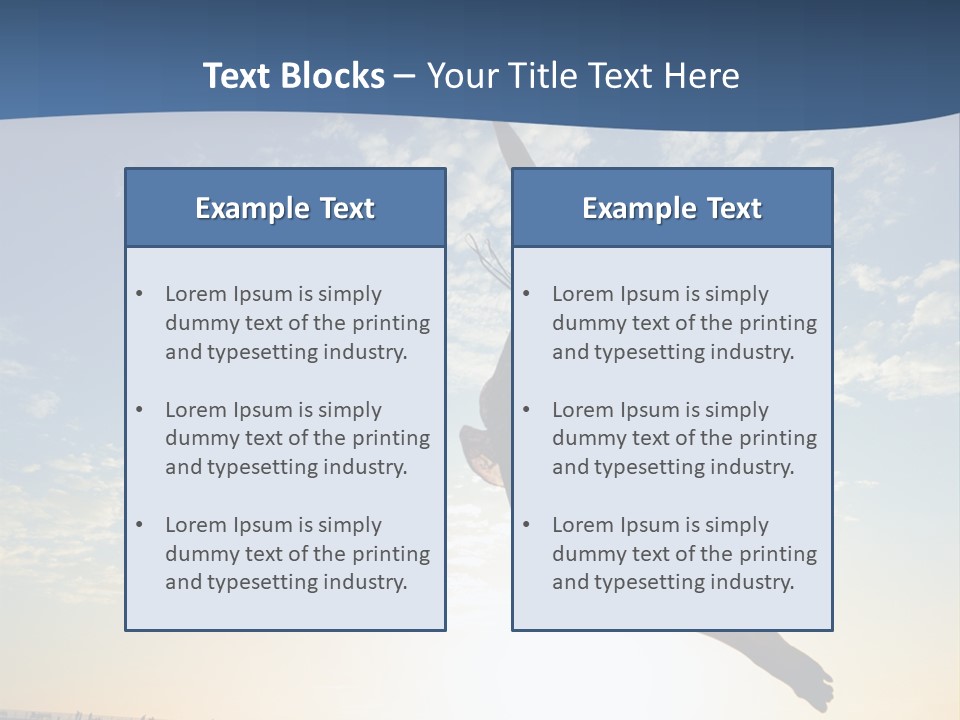 Floating Away PowerPoint Template
