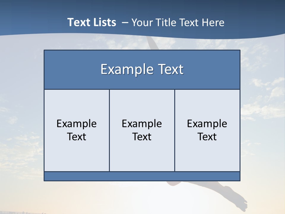 Floating Away PowerPoint Template