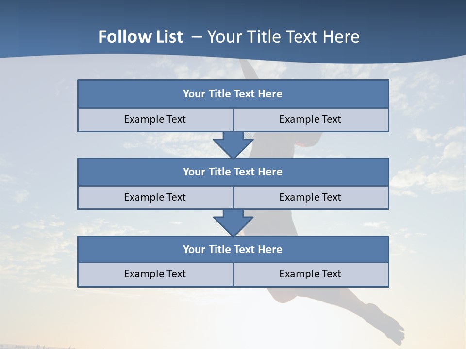 Floating Away PowerPoint Template