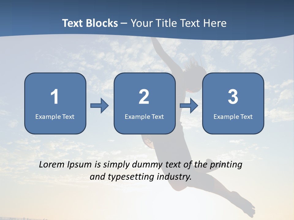 Floating Away PowerPoint Template