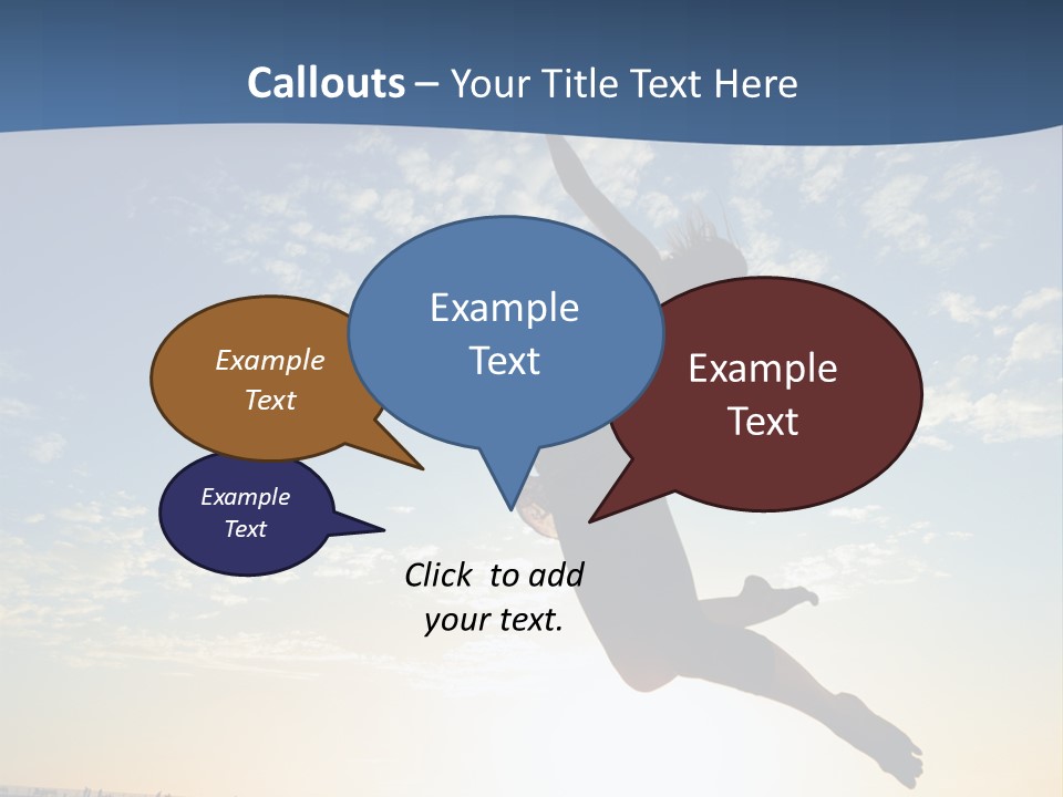 Floating Away PowerPoint Template