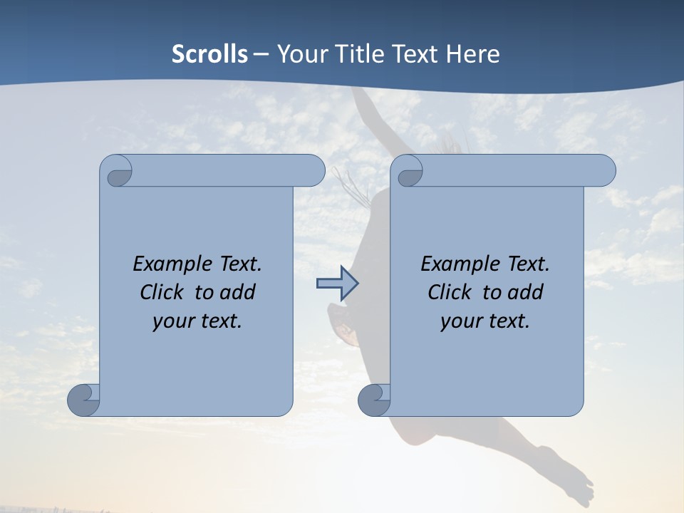 Floating Away PowerPoint Template