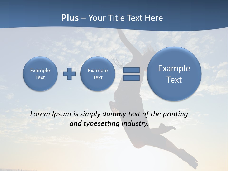 Floating Away PowerPoint Template