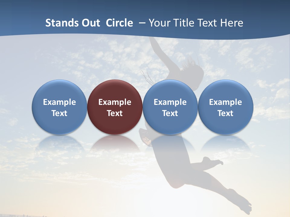 Floating Away PowerPoint Template