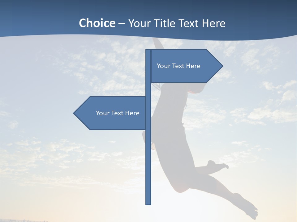 Floating Away PowerPoint Template