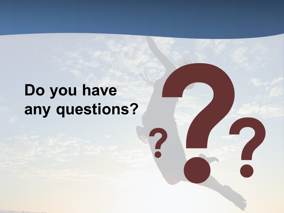 Floating Away PowerPoint Template