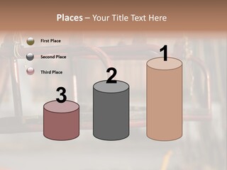 Closeup Of Aged Swings On A Playground PowerPoint Template