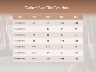 Closeup Of Aged Swings On A Playground PowerPoint Template