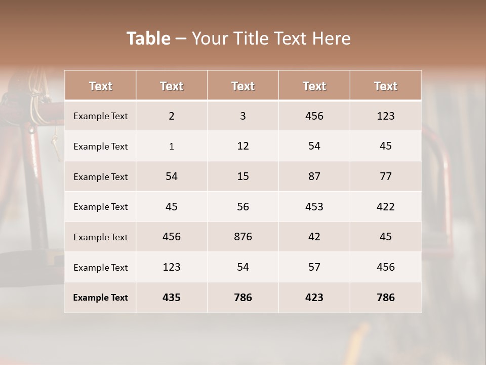 Closeup Of Aged Swings On A Playground PowerPoint Template