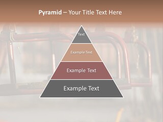 Closeup Of Aged Swings On A Playground PowerPoint Template