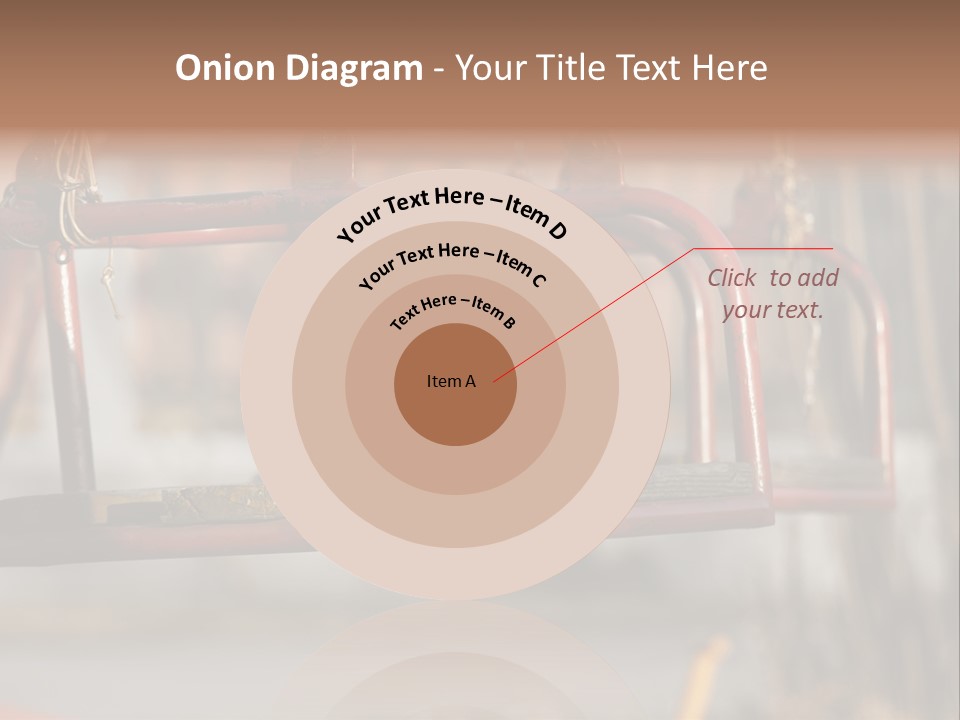 Closeup Of Aged Swings On A Playground PowerPoint Template