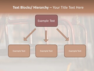 Closeup Of Aged Swings On A Playground PowerPoint Template