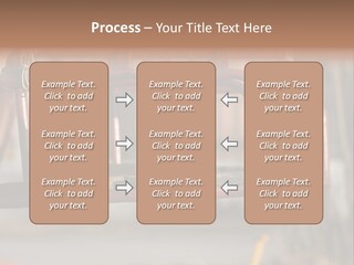 Closeup Of Aged Swings On A Playground PowerPoint Template