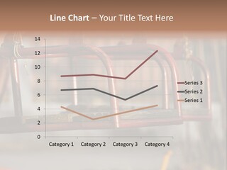 Closeup Of Aged Swings On A Playground PowerPoint Template