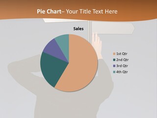 Career Paths - Business Choice Over Grey PowerPoint Template