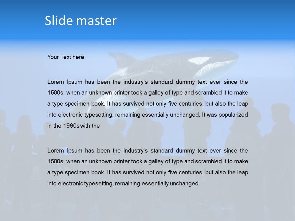 Whale Watching PowerPoint Template