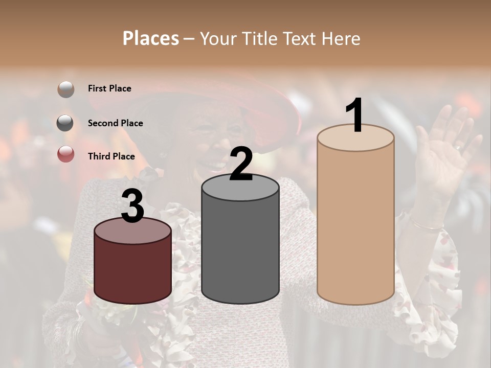 June 2008 - Queen Beatrix Of The Netherlands During Official Public Visit To The City Of The Hague, Netherlands PowerPoint Template