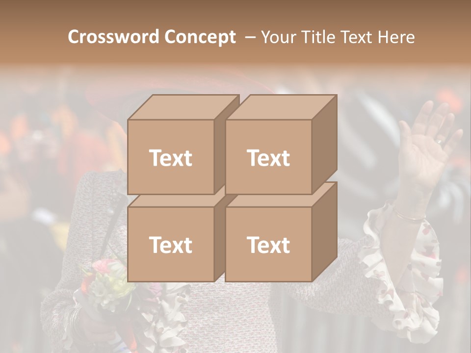 June 2008 - Queen Beatrix Of The Netherlands During Official Public Visit To The City Of The Hague, Netherlands PowerPoint Template
