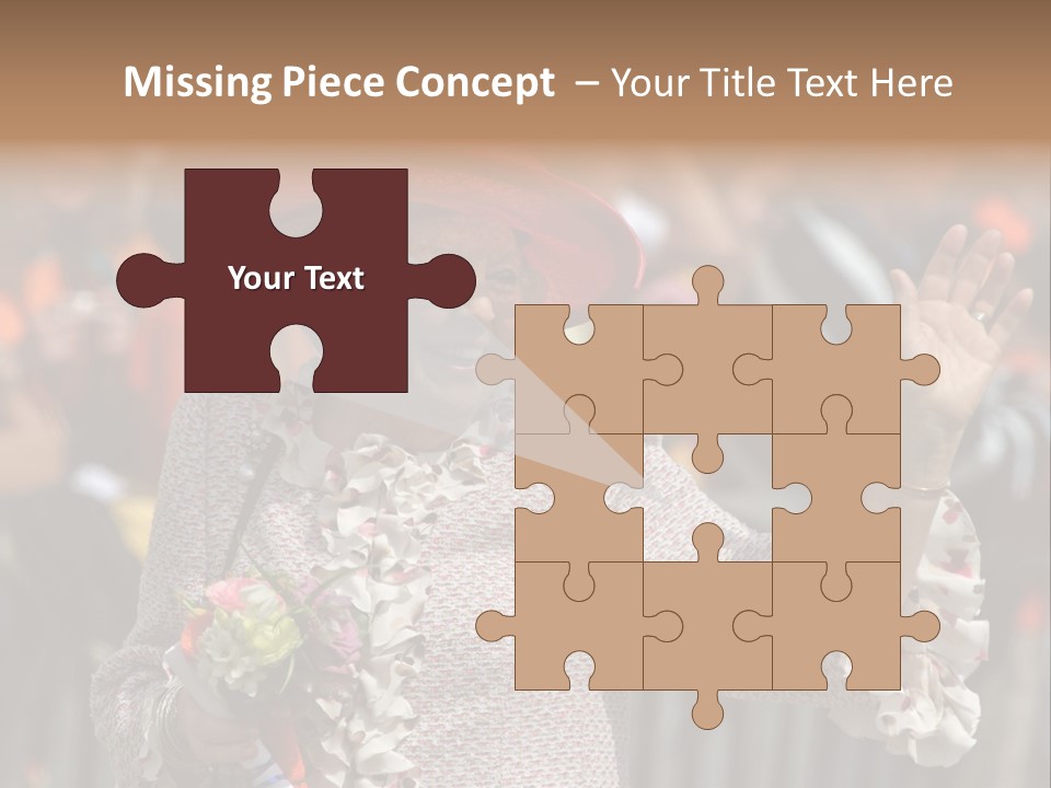 June 2008 - Queen Beatrix Of The Netherlands During Official Public Visit To The City Of The Hague, Netherlands PowerPoint Template