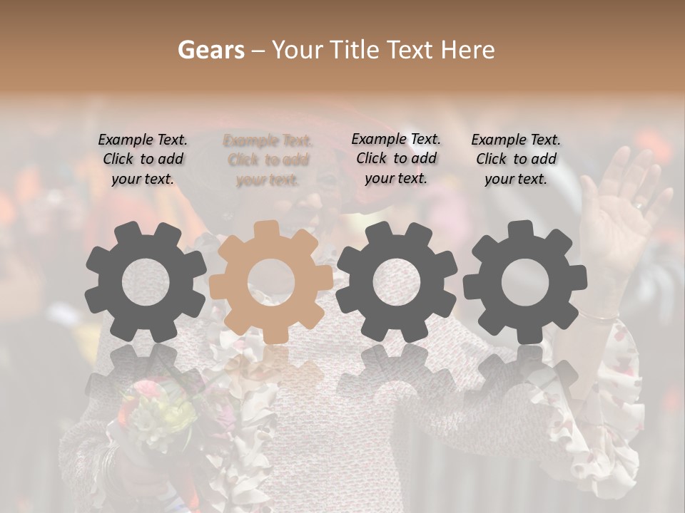 June 2008 - Queen Beatrix Of The Netherlands During Official Public Visit To The City Of The Hague, Netherlands PowerPoint Template