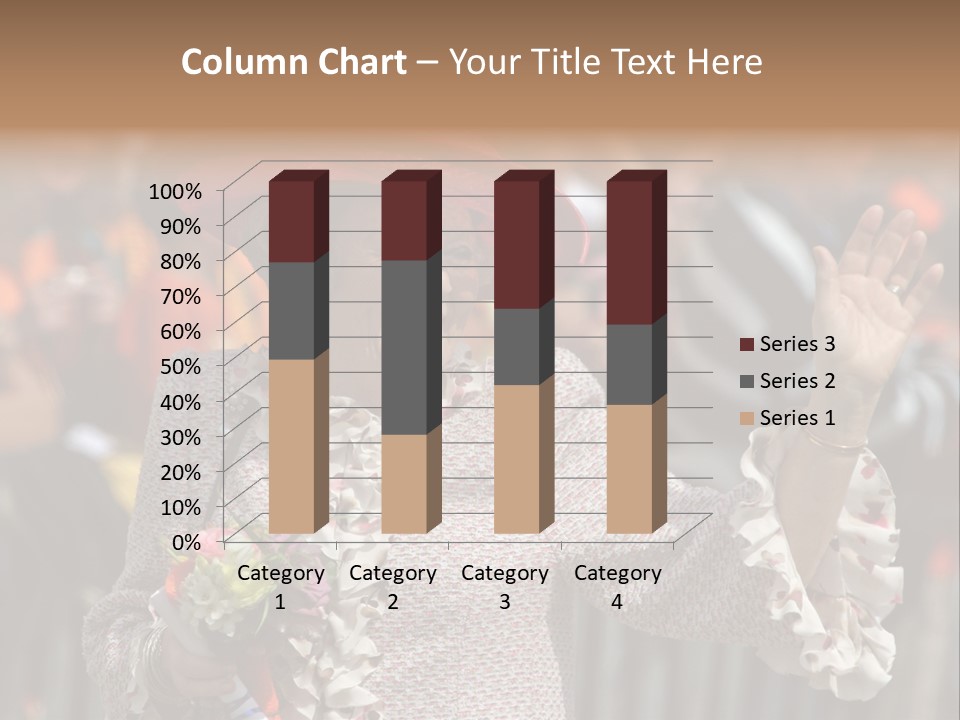 June 2008 - Queen Beatrix Of The Netherlands During Official Public Visit To The City Of The Hague, Netherlands PowerPoint Template