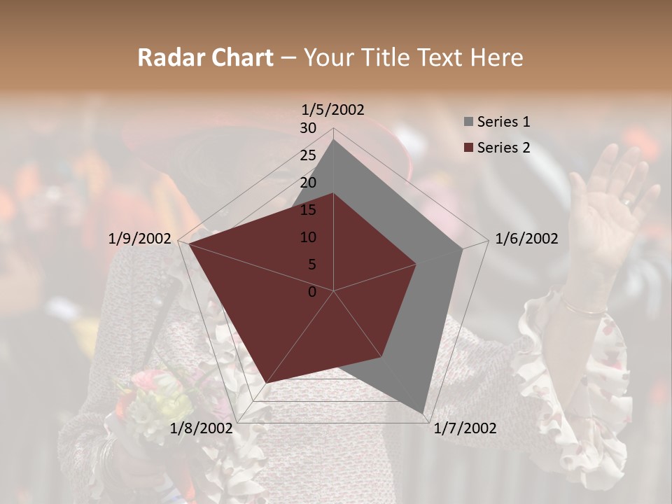 June 2008 - Queen Beatrix Of The Netherlands During Official Public Visit To The City Of The Hague, Netherlands PowerPoint Template