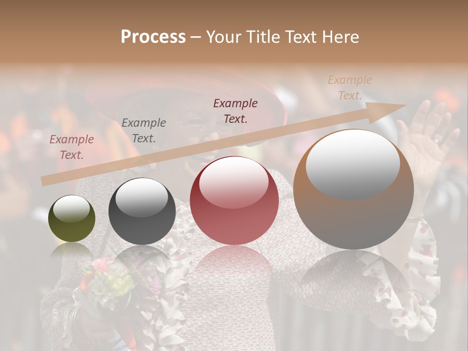 June 2008 - Queen Beatrix Of The Netherlands During Official Public Visit To The City Of The Hague, Netherlands PowerPoint Template