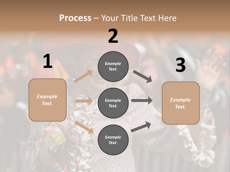 June 2008 - Queen Beatrix Of The Netherlands During Official Public Visit To The City Of The Hague, Netherlands PowerPoint Template