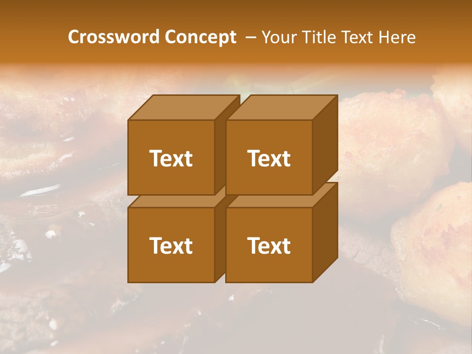 Sunday Roast Dinner With Beef And Yorkshire Pudding PowerPoint Template