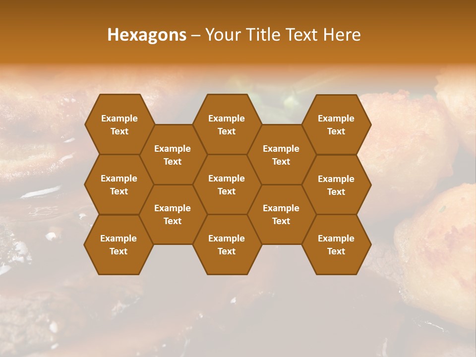 Sunday Roast Dinner With Beef And Yorkshire Pudding PowerPoint Template