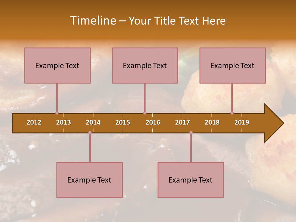 Sunday Roast Dinner With Beef And Yorkshire Pudding PowerPoint Template