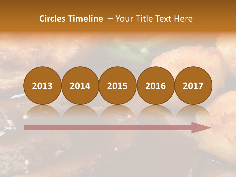 Sunday Roast Dinner With Beef And Yorkshire Pudding PowerPoint Template