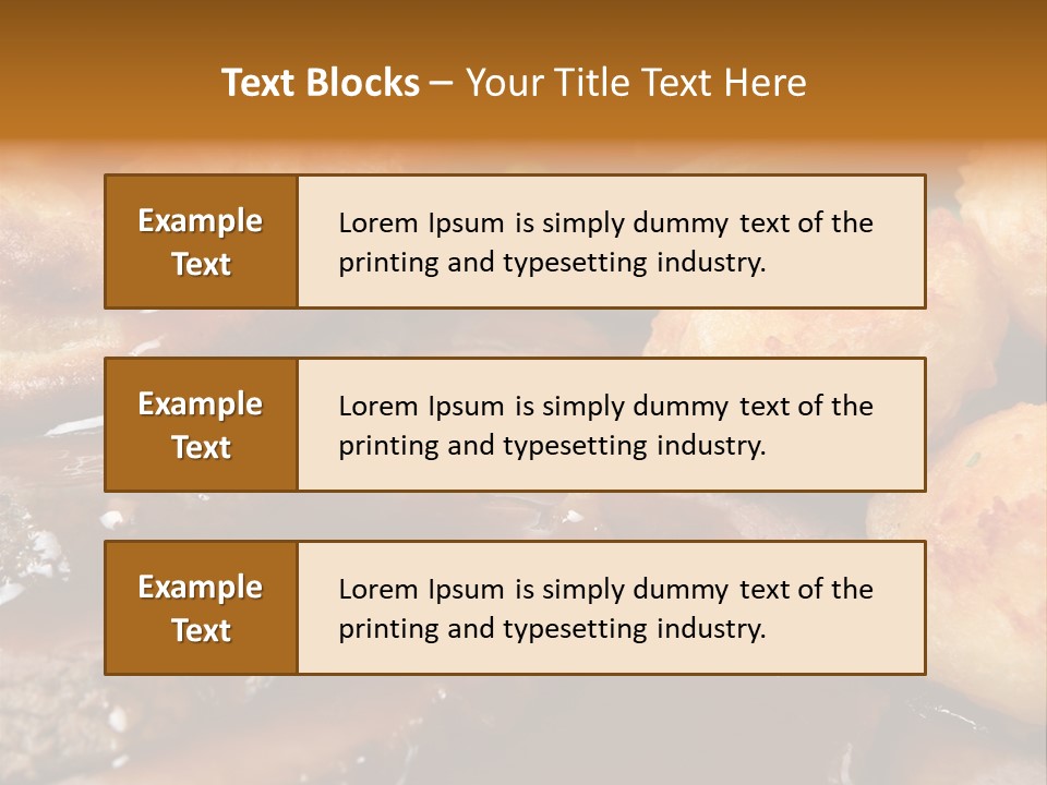 Sunday Roast Dinner With Beef And Yorkshire Pudding PowerPoint Template
