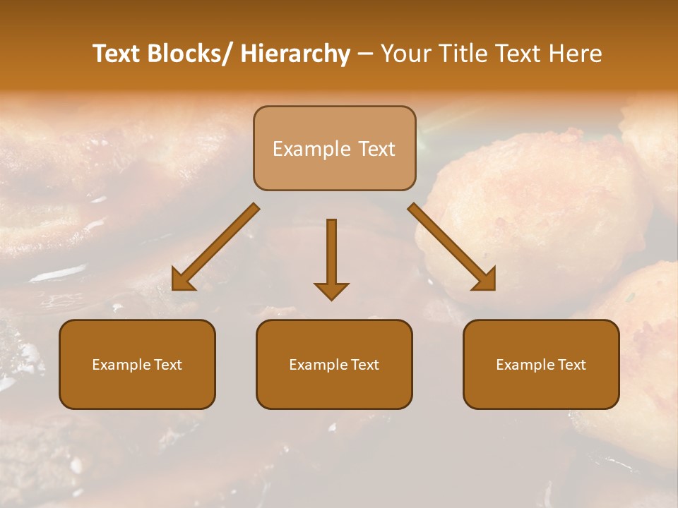Sunday Roast Dinner With Beef And Yorkshire Pudding PowerPoint Template