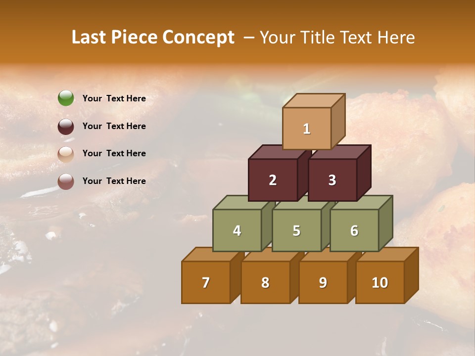 Sunday Roast Dinner With Beef And Yorkshire Pudding PowerPoint Template