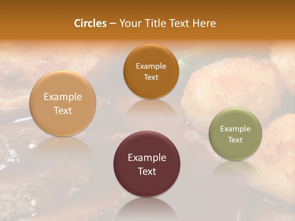 Sunday Roast Dinner With Beef And Yorkshire Pudding PowerPoint Template