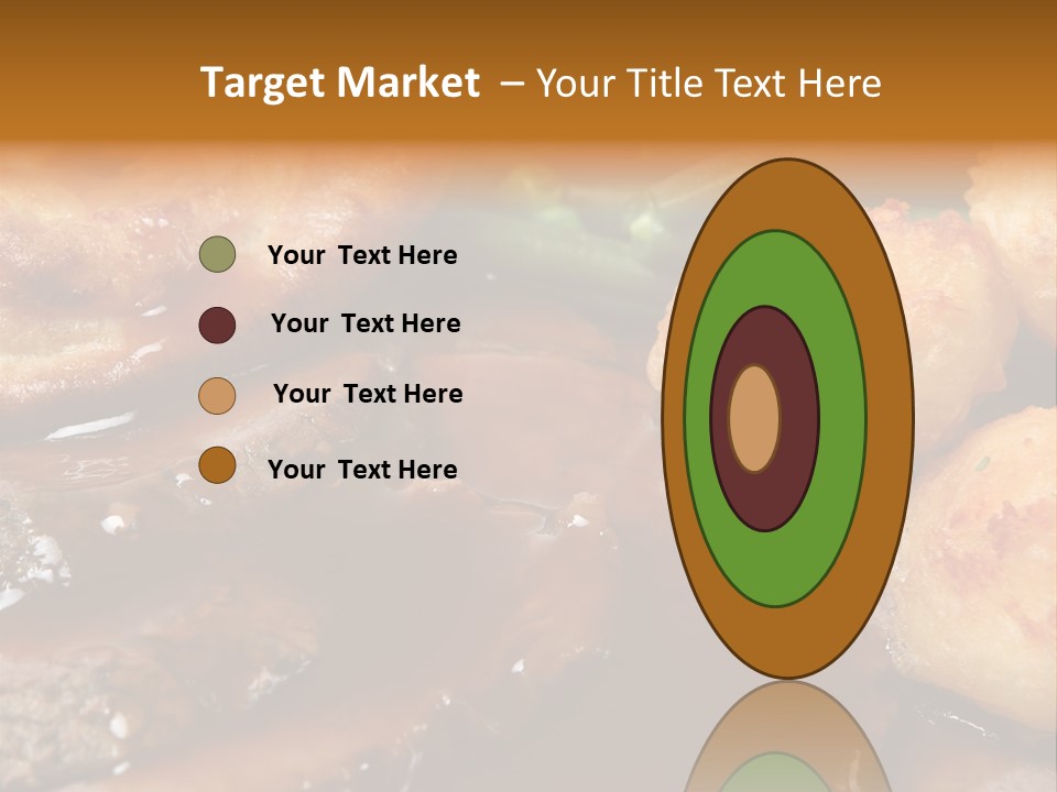 Sunday Roast Dinner With Beef And Yorkshire Pudding PowerPoint Template