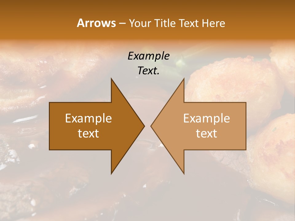 Sunday Roast Dinner With Beef And Yorkshire Pudding PowerPoint Template