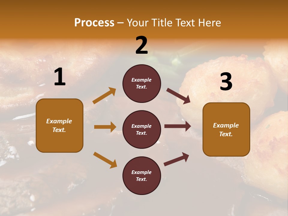 Sunday Roast Dinner With Beef And Yorkshire Pudding PowerPoint Template