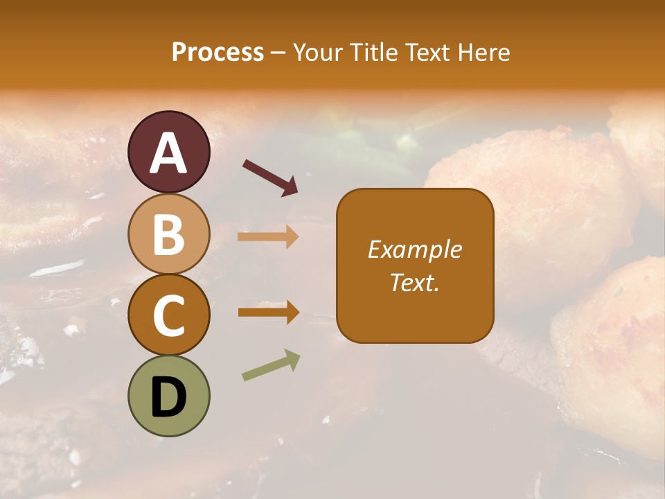 Sunday Roast Dinner With Beef And Yorkshire Pudding PowerPoint Template