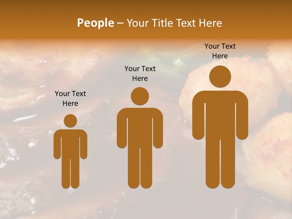 Sunday Roast Dinner With Beef And Yorkshire Pudding PowerPoint Template