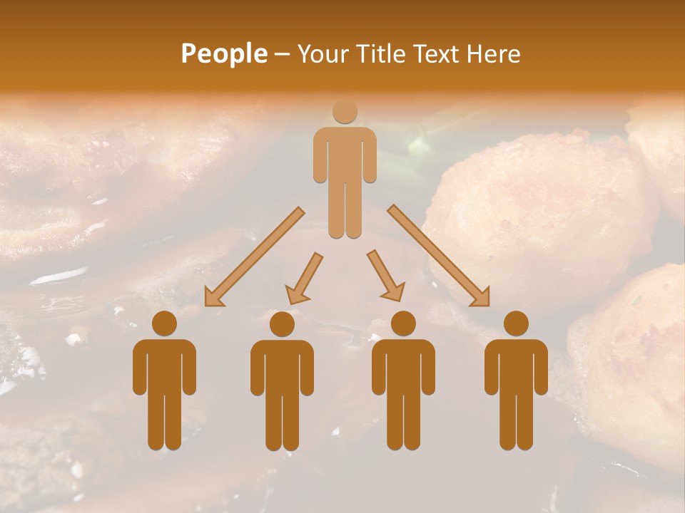 Sunday Roast Dinner With Beef And Yorkshire Pudding PowerPoint Template