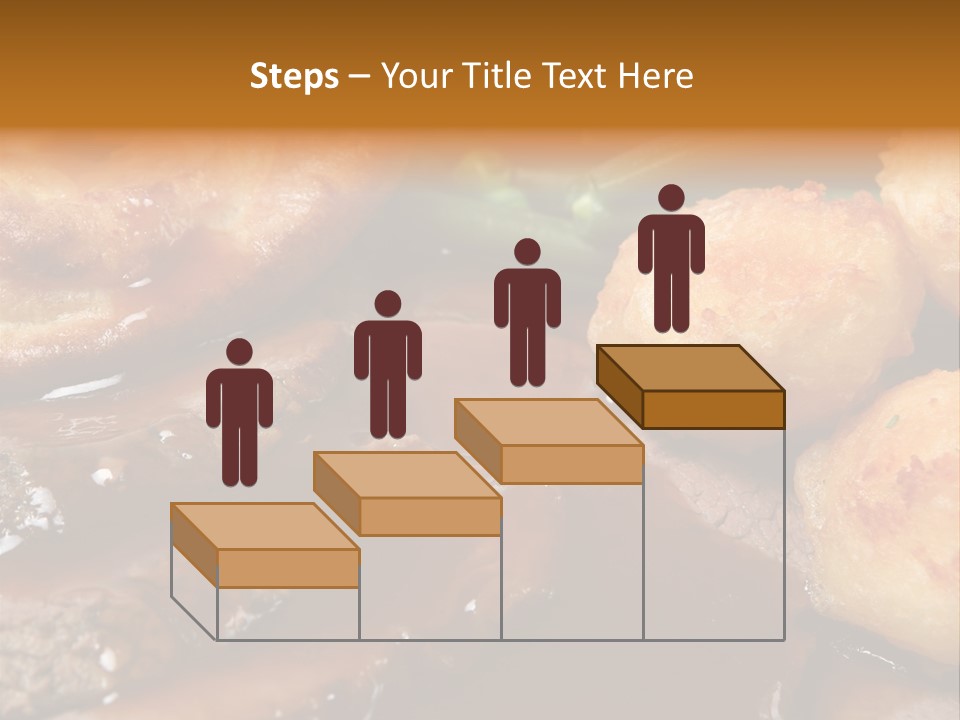 Sunday Roast Dinner With Beef And Yorkshire Pudding PowerPoint Template