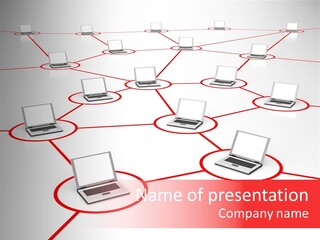 Business Network PowerPoint Template