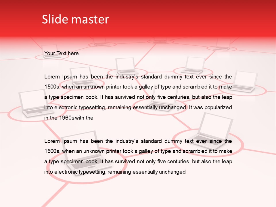 Business Network PowerPoint Template